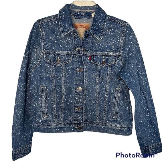 NWT Levi’s Women's Night School Original Trucker Jacket Size M - Picture 4 of 12